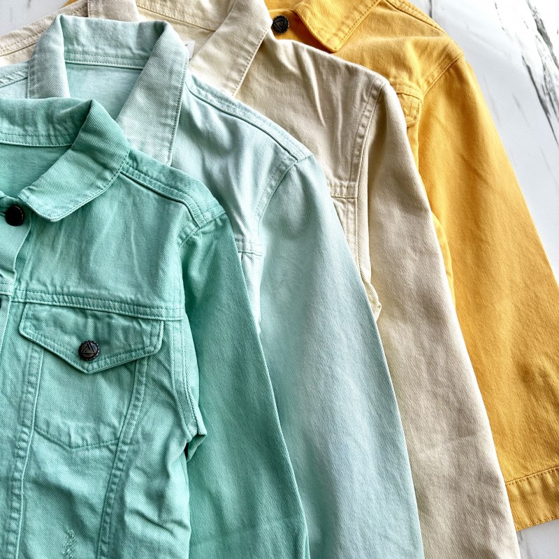 کت جین رنگی وارداتی