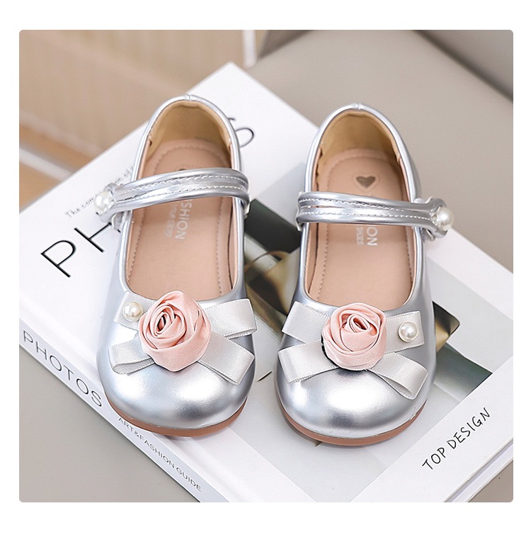 کفش عروسکی گلدار