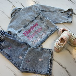 ست دو تیکه جین باربی