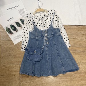 ست بیلر و شومیز بچگانه وارداتی