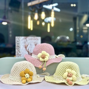 کلاه حصیری وارداتی دخترونه