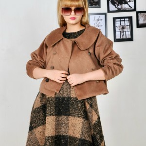 سارافون و کت پالتویی ضخیم دخترونه