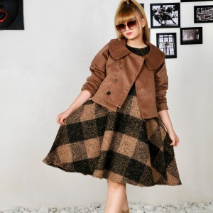 سارافون و کت پالتویی ضخیم دخترونه