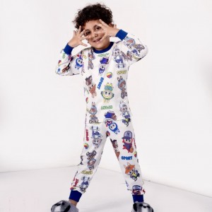 ست راحتی نخ پنبه درجه یک بچگانه