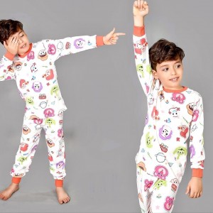 ست راحتی نخ پنبه درجه یک بچگانه