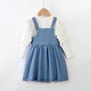 ست شومیز بیلر دامن بچگانه وارداتی