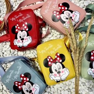 کیف چرم مدل میکی