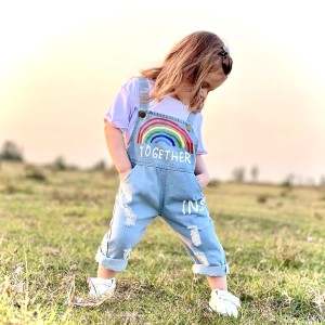 بیلرجین بچگانه رنگین کمون