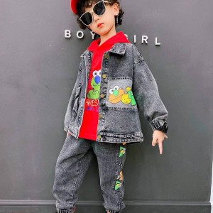 سه تیکه جین بچگانه وارداتی