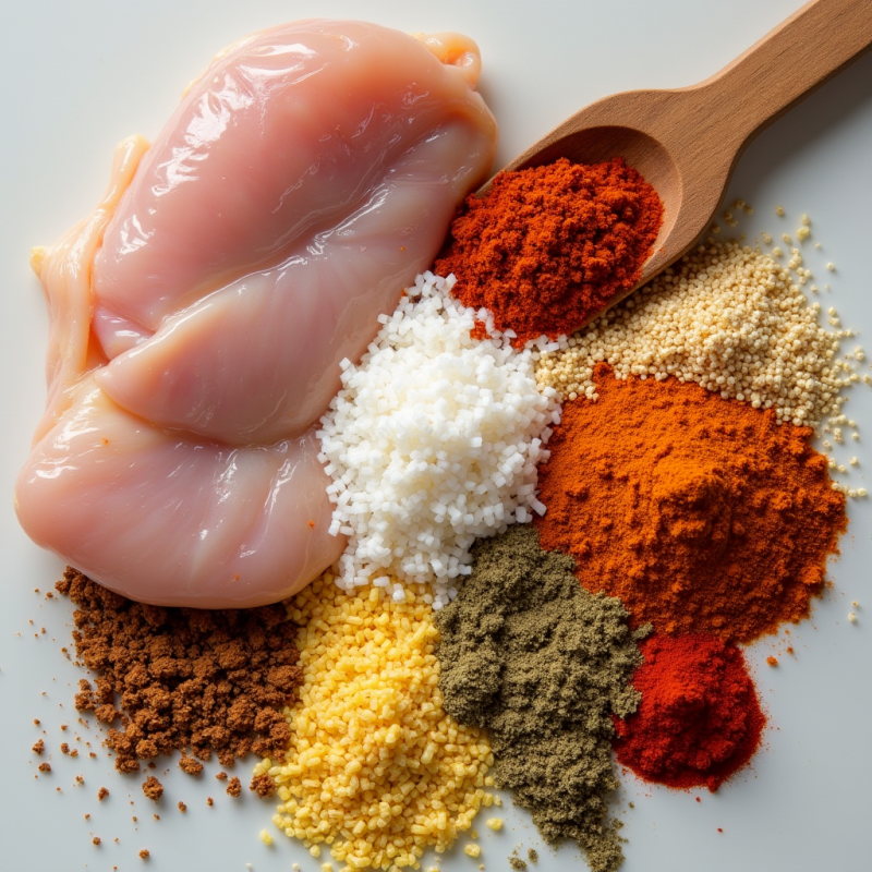 طعم دهنده جوجه و گوشت (سیر و کره) - 300 گرمی