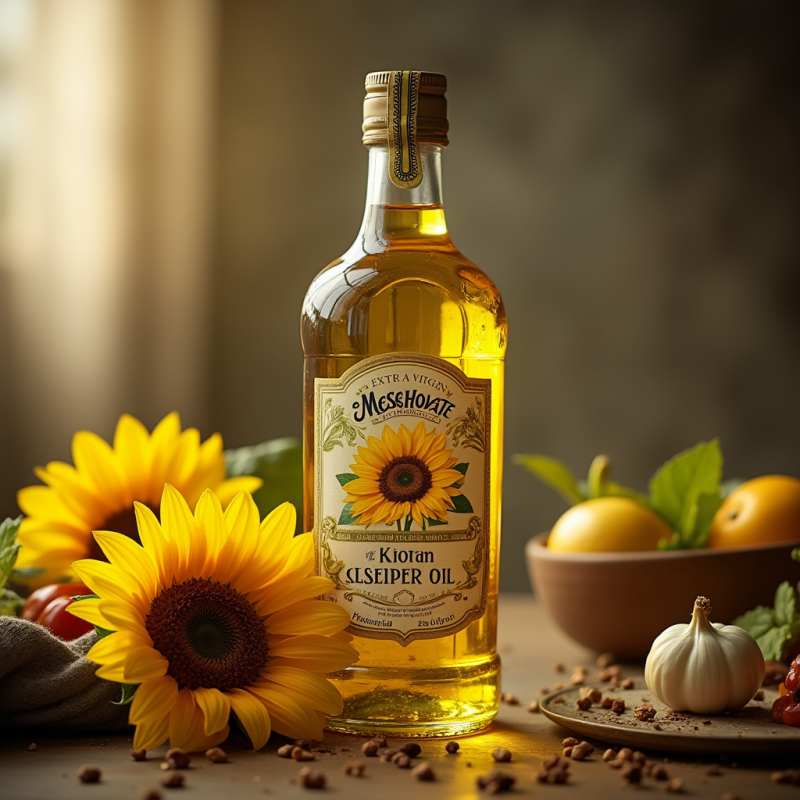 روغن آفتابگردان فرابکر - نیم لیتری