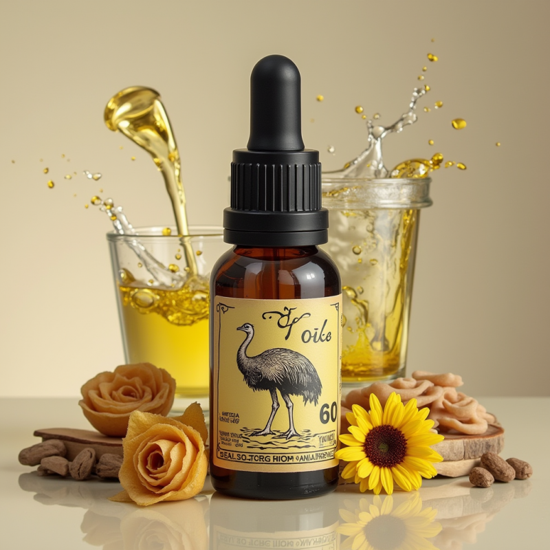 روغن شترمرغ - 60 سی سی