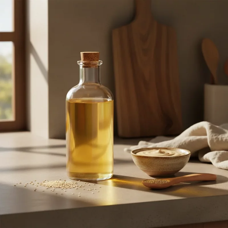 روغن ارده کنجد نیم لیتری