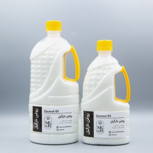 روغن نارگیل نیم لیتری