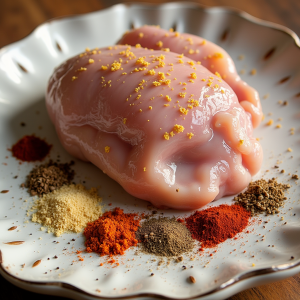 طعم دهنده جوجه و گوشت (سیر و کره)