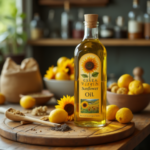 روغن آفتابگردان فرابکر - نیم لیتری