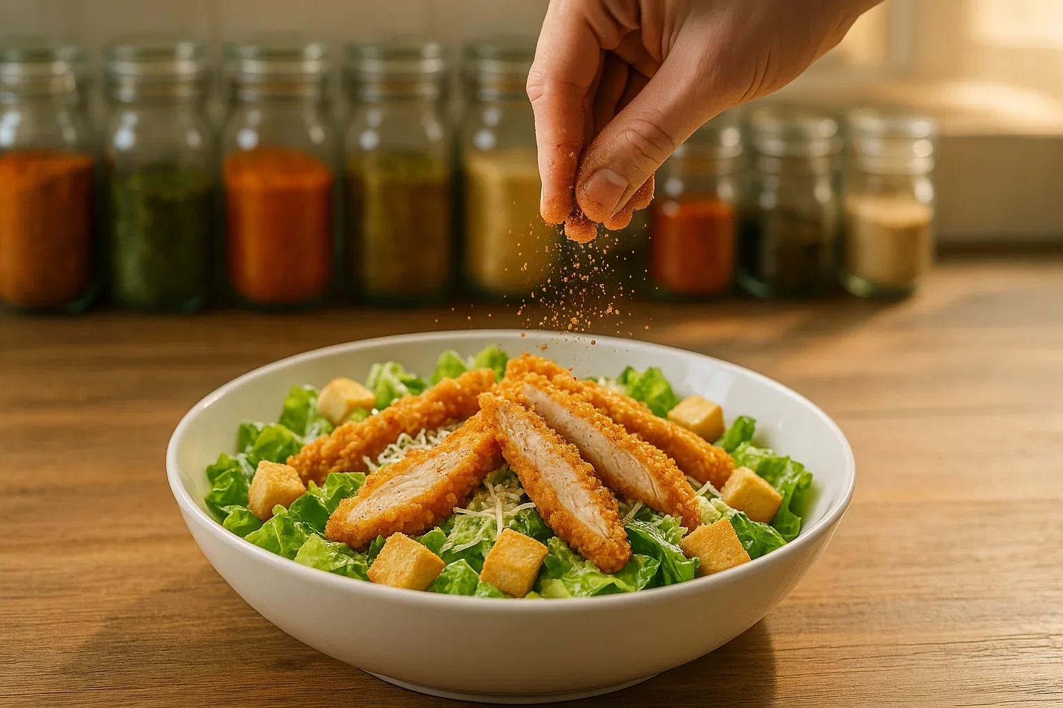 ادویه سالاد سزار