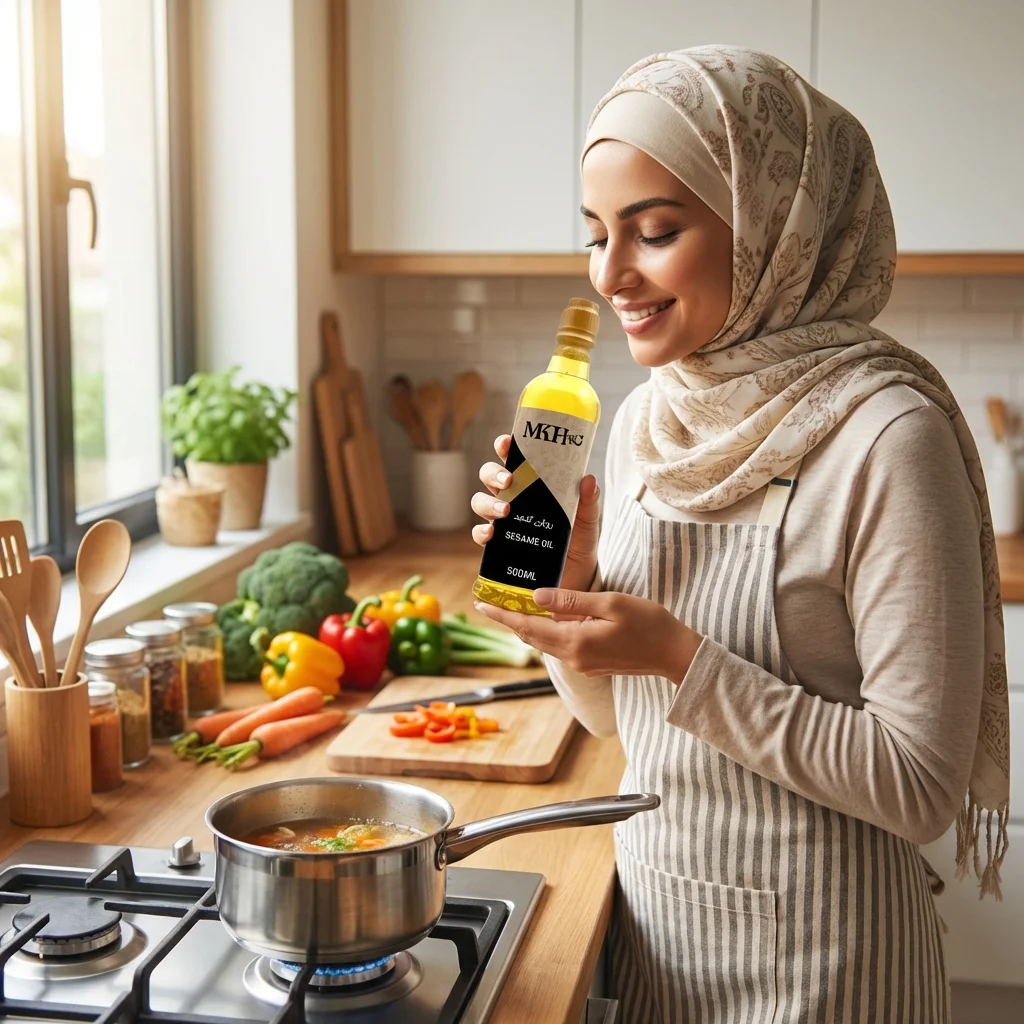 بو روغن کنجد اصل