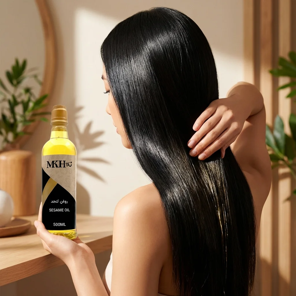 روغن کنجد برای مو