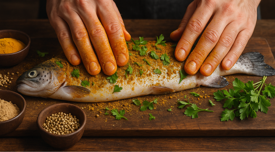 مرینت دار کردن ماهی