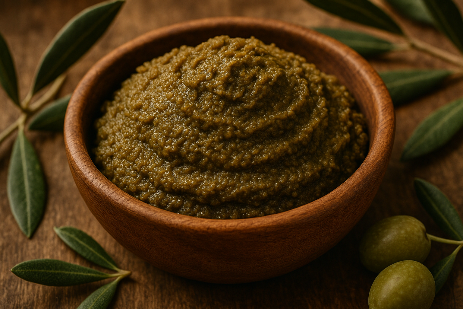 تصویری از خمیر روغن زیتون