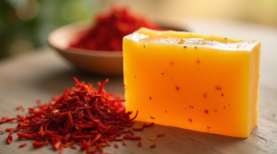 صابون ارگانیک زعفران