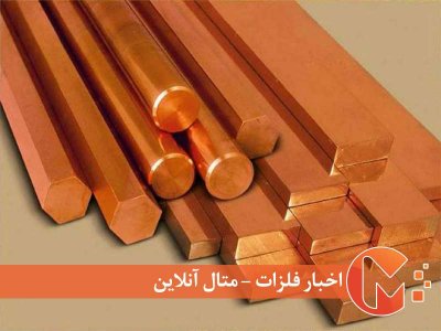 کاهش  قیمت مس در آغاز سال نو میلادی