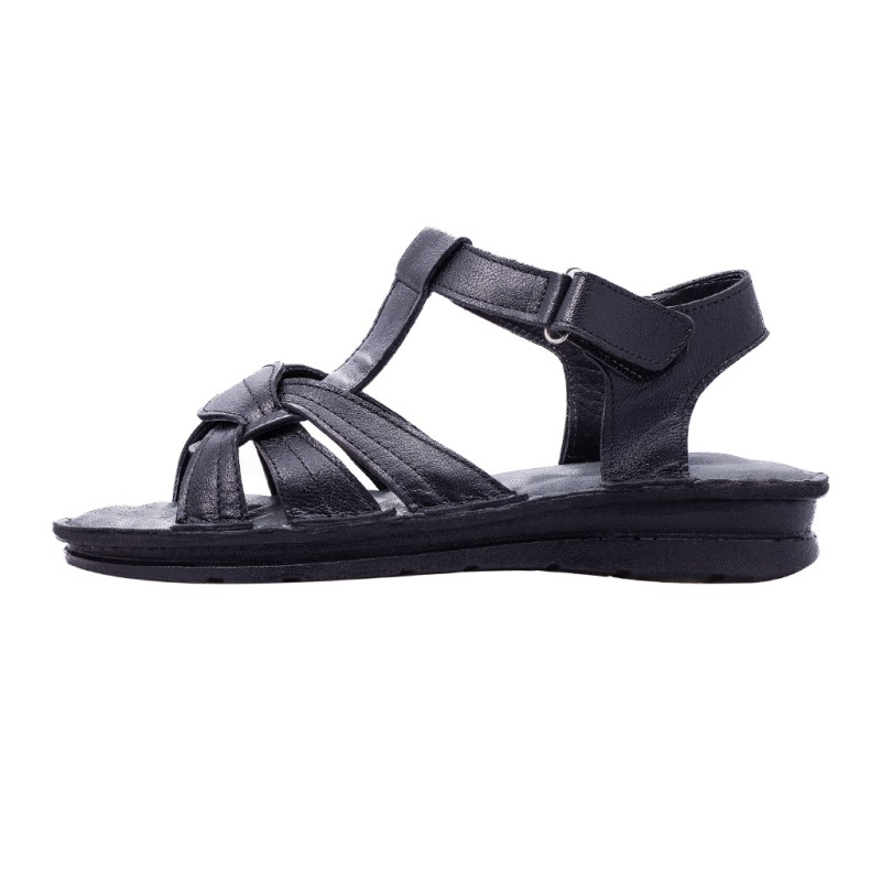 صندل چرمی تابستانه زنانه پاتکان کد 145