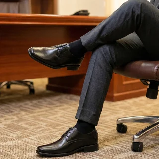 کفش مجلسی مردانه نادر مدل کلاسیک بندی