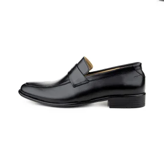 کفش مجلسی مردانه چرم نادر مدل کلاسیک بی بند