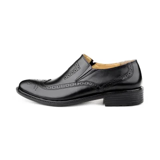 کفش مجلسی مردانه هشترک نادر مدل سفیر کشدار مشکی مات کد 311