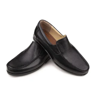 کفش طبی مردانه چرم نادر مدل نام‌آور کد 289