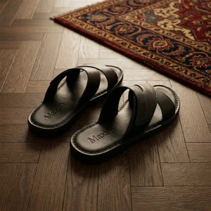 صندل و دمپایی طبی مردانه ماکسیم (تمام چرم)