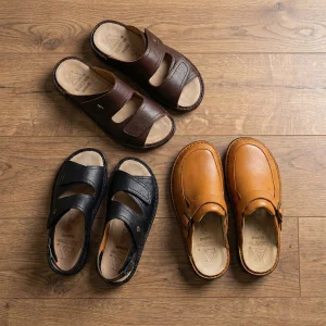 خرید صندل و دمپایی مردانه آرای طب (کفی قابل تعویض)