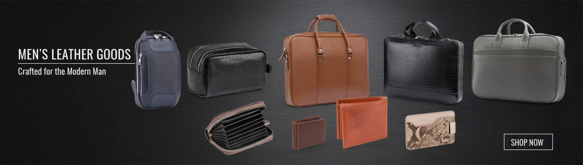 انواع کیف مردانه از کیف پول تا کیف اداری