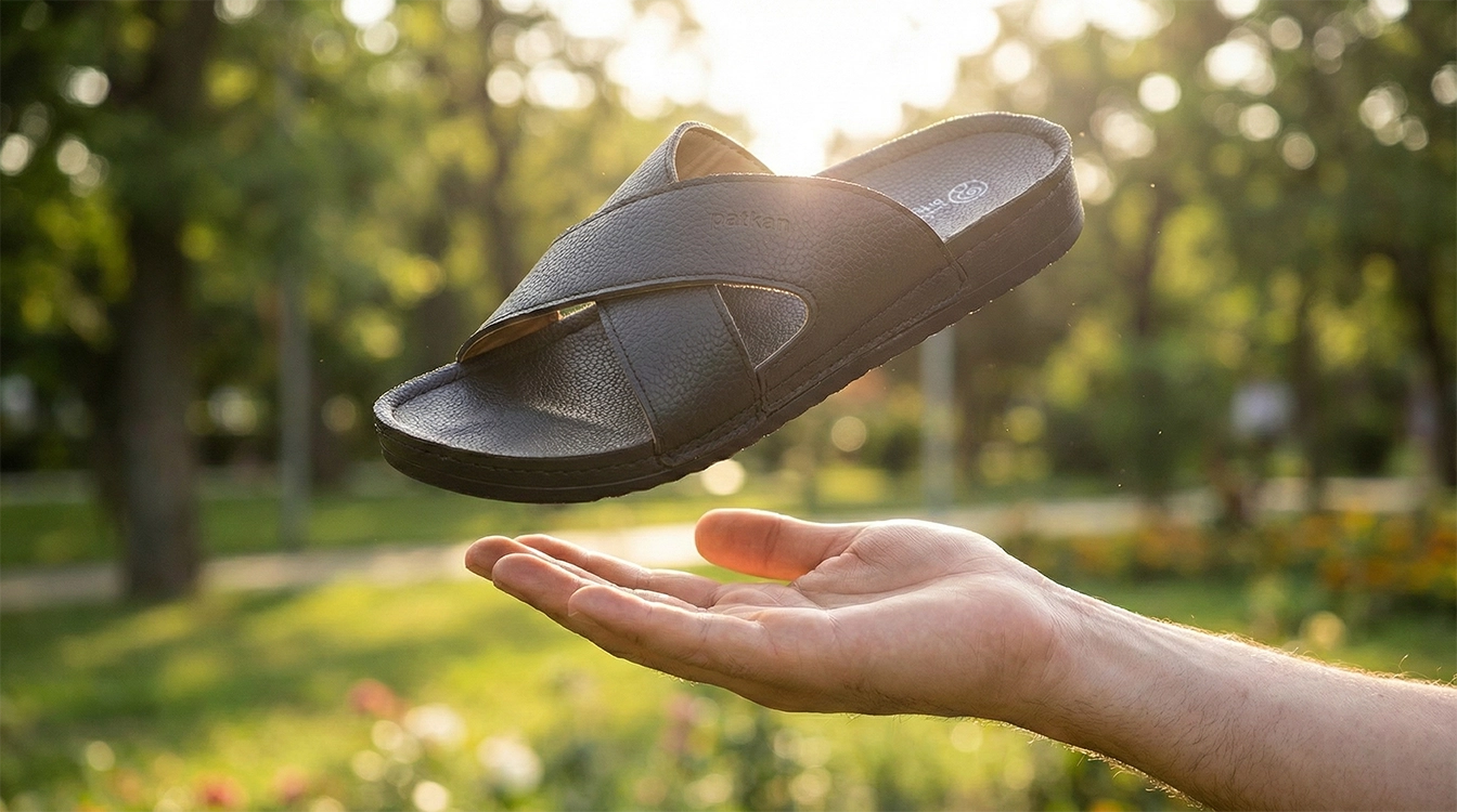 صندل مردانه بسیار سبک و راحت پاتکان مناسب پیاده روی