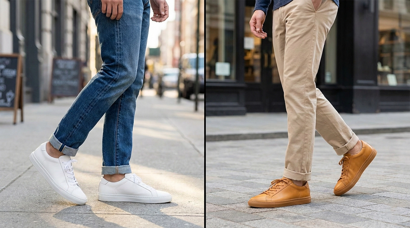 راهنمای ست کردن کفش اسپرت مردانه با شلوار جین و کتان