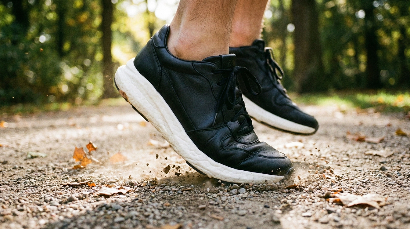 کفش اسپرت طبی و سبک مردانه آتا چرم مناسب پیاده روی