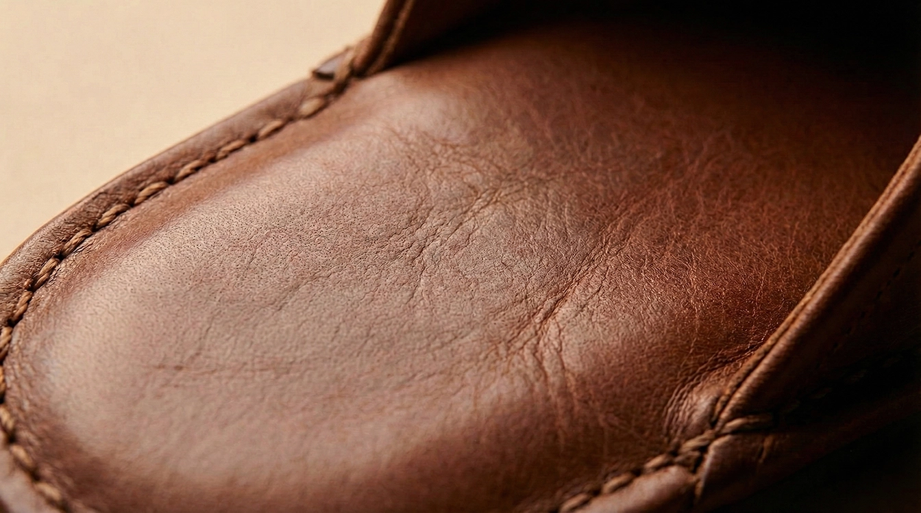 کیفیت دوخت و چرم طبیعی در دمپایی مردانه ماکسیم