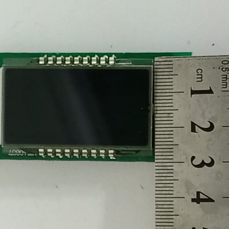 LCD کاراکتری آبی بکلایت دار