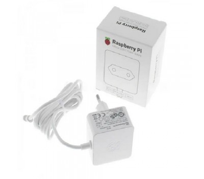 پاور آداپتور اورجینال رزبری پای 4 ، ولتاژ 5 ولت جریان 3 آمپر type C