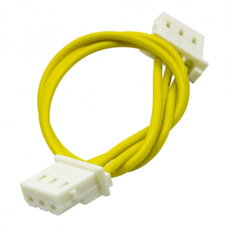 کانکتور مخابراتی پین گرد دو سر مادگی 3 پین سیم دار 10 سانتی متری