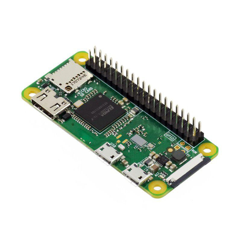 برد رزبری پای زیرو مدل  Zero WH به همراه حافظه 16 گیگ دارای سیستم عامل رزبری