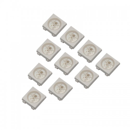 چیپ LED RGB WS2812B دارای پکیج 5050 با 6 پین