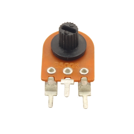 پتانسیومتر فیبری فلزی 500k اهم ایستاده مدل TRV-161