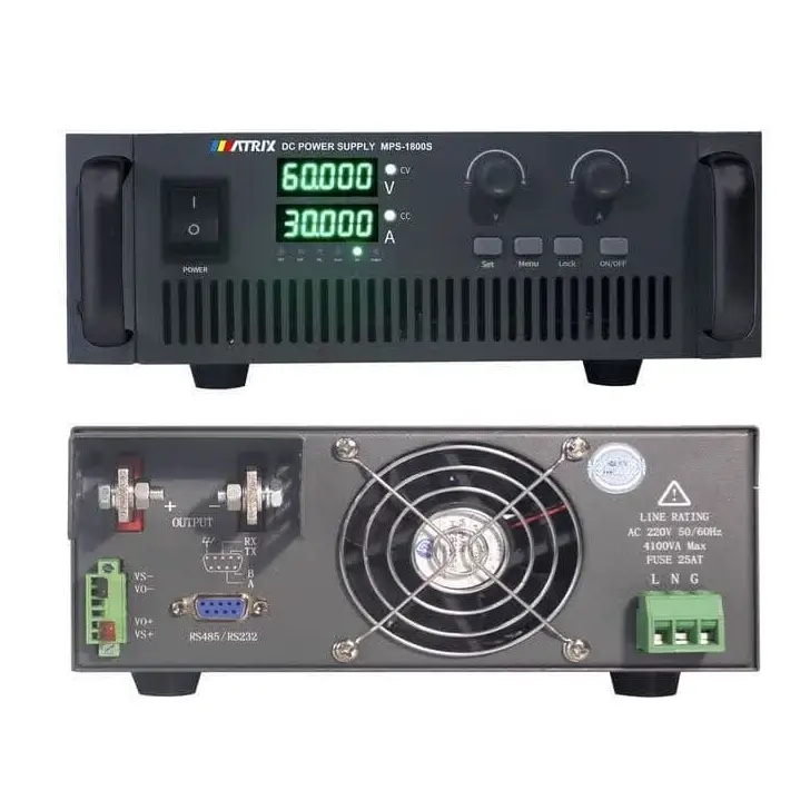 منبع تغذیه 60 ولت 30 آمپر ماتریکس MPS-1800S-60-30
