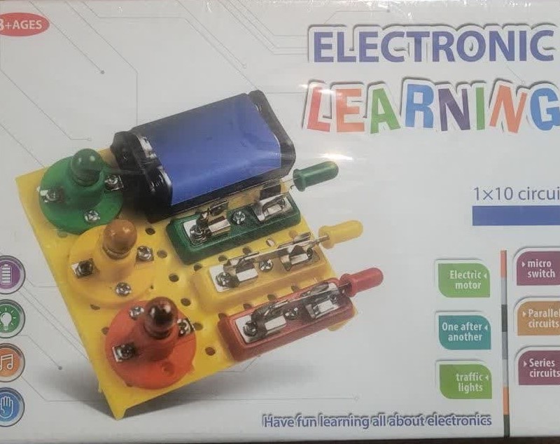 پک آموزشی الکترونیک مدل 10 مدار با کیفیت عالی