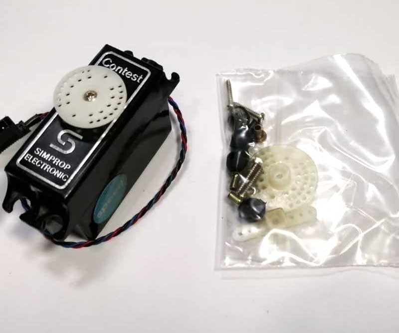 سروو موتور 180 درجه برند SIMPROP آلمان با گشتاور 6 کیلوگرم و وزن فقط 58 گرم بسیار خاص و درجه یک