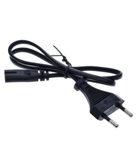 کابل برق دو چاک ضبطی مشکی 1.5 متری مرغوب