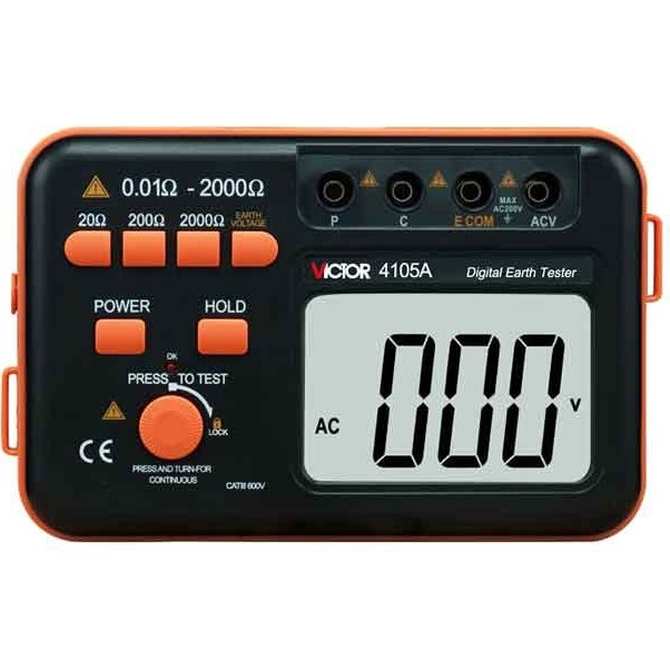 ارت سنج سه سیمه ویکتور مدل VICTOR 4105A